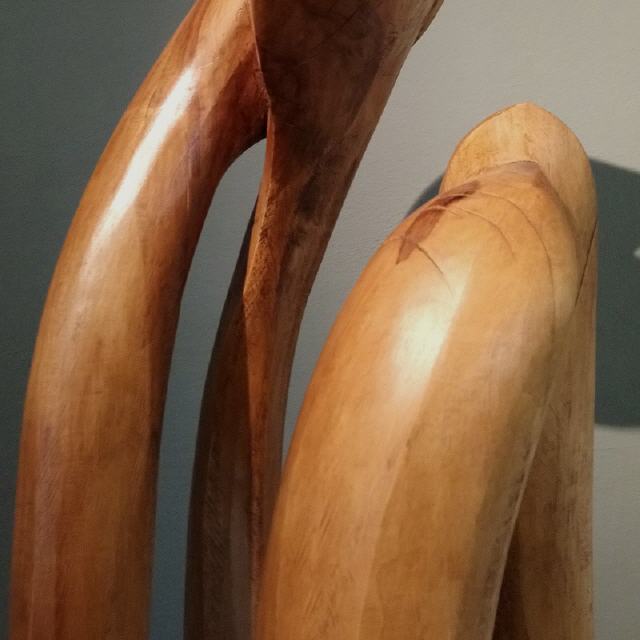 Berührung #2 / 2019 / Holz (Ahorn), geölt / H190 cm / RW528
