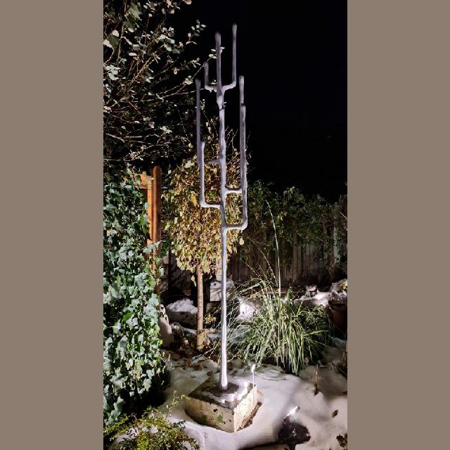 Besinnung / 2012 / Aluminium / H265 cm + Sockel / RW315 