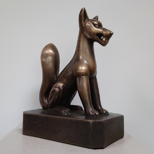 Inari-Fuchs / 2019 / Bronze / H30 cm / RW526