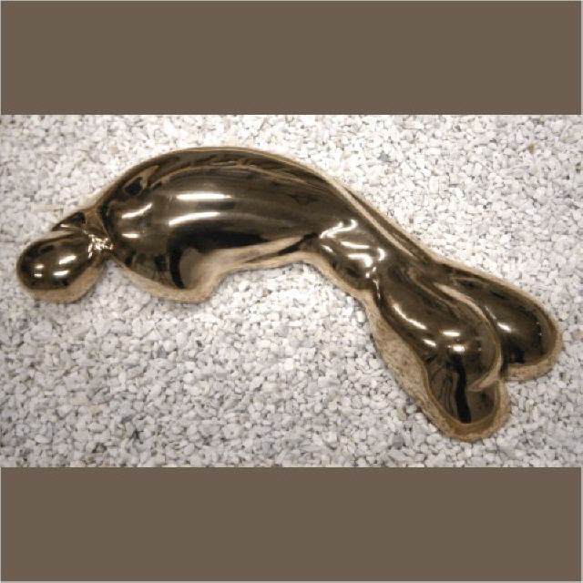 Fließender Körper / 2015 / Bronze / H43 cm / RW354B