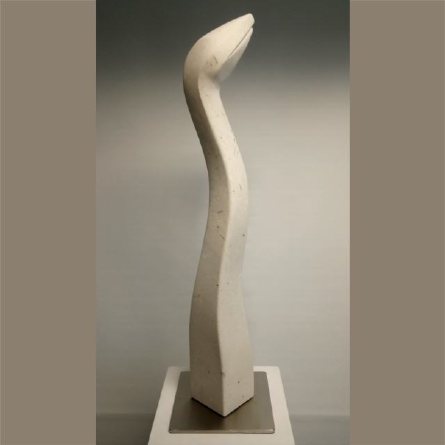 Nessie / 2019 / Kalkstein (Dalmatien/Plano) / H110 cm / RW544