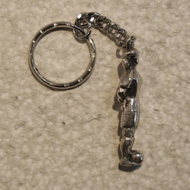 Anh&auml;nger "BRUNO" / Silber / L52 mm + Kette / RW550S 