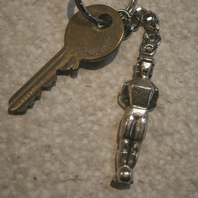 Anh&auml;nger "BRUNO" / Silber / L52 mm + Kette / RW550S 