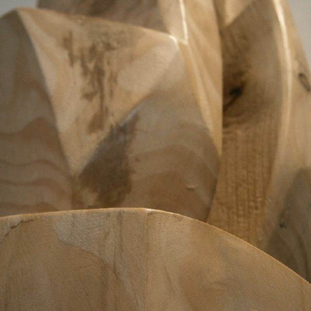 Besch&uuml;tzt / 2021 / Holz (Fichte), gewachst / H90 cm / RW586
