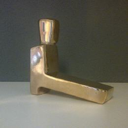 "Figur, männlich", Bronze